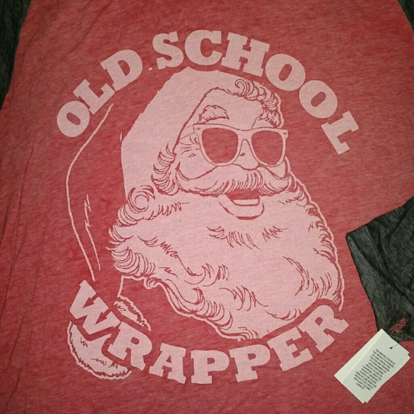 Zoe + Liv Old School Wrapper Christmas Top/Tee - Picture 3 of 5